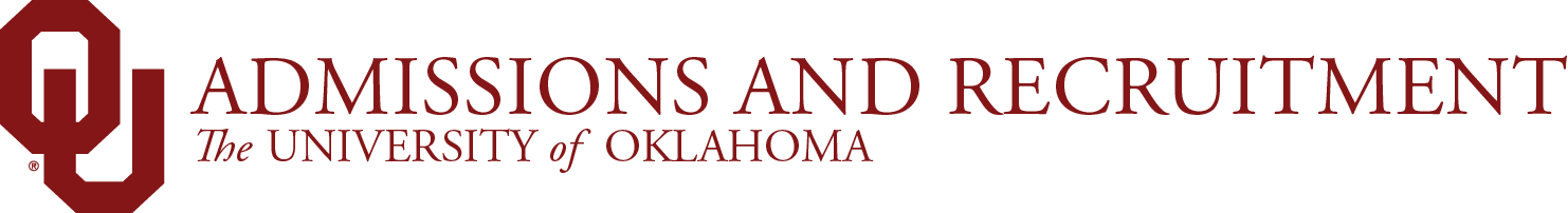 admissions and recruitment wordmark
